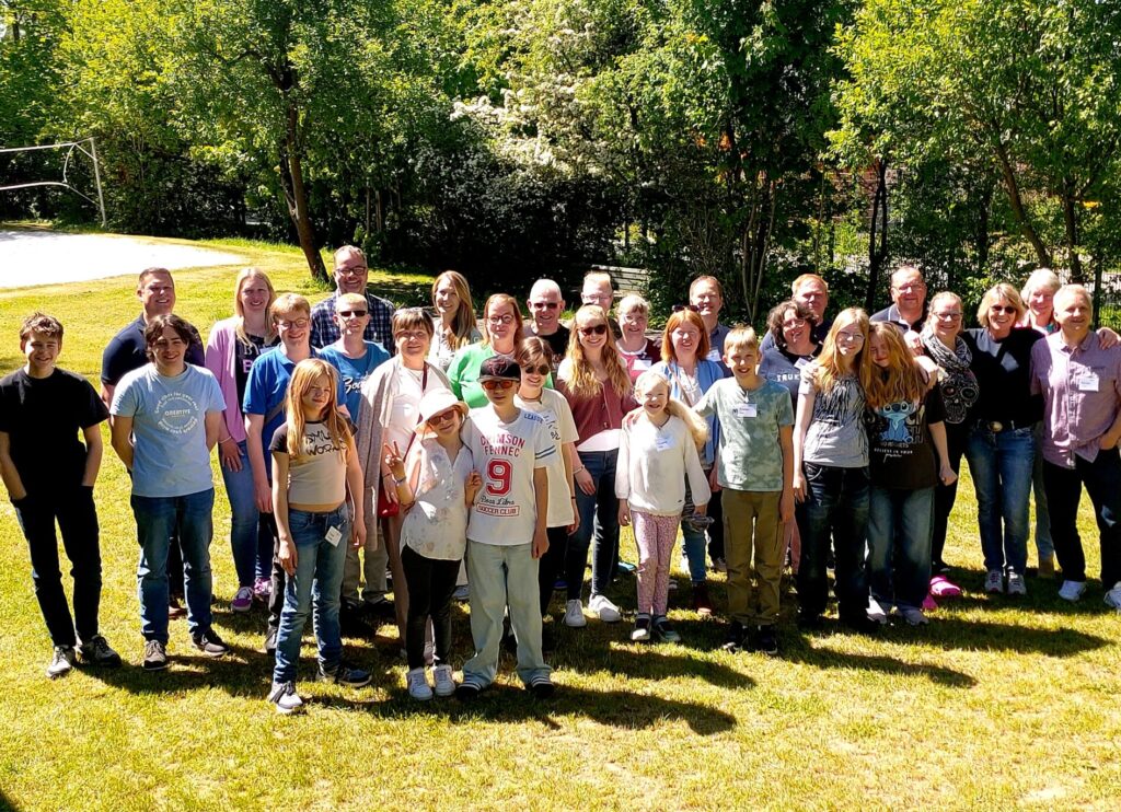 Cystinose Familientreffen Gruppenbild